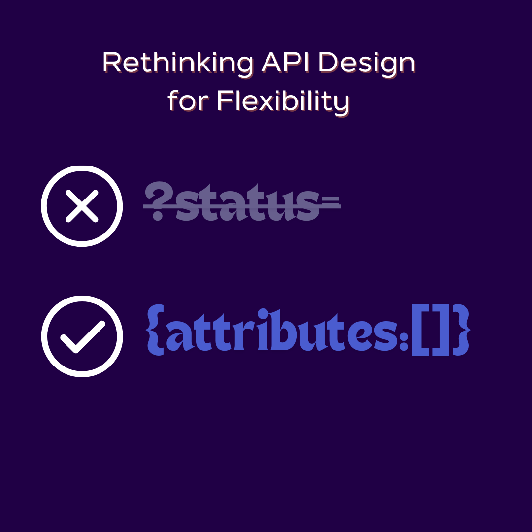 Rethinking API Design for Flexibility